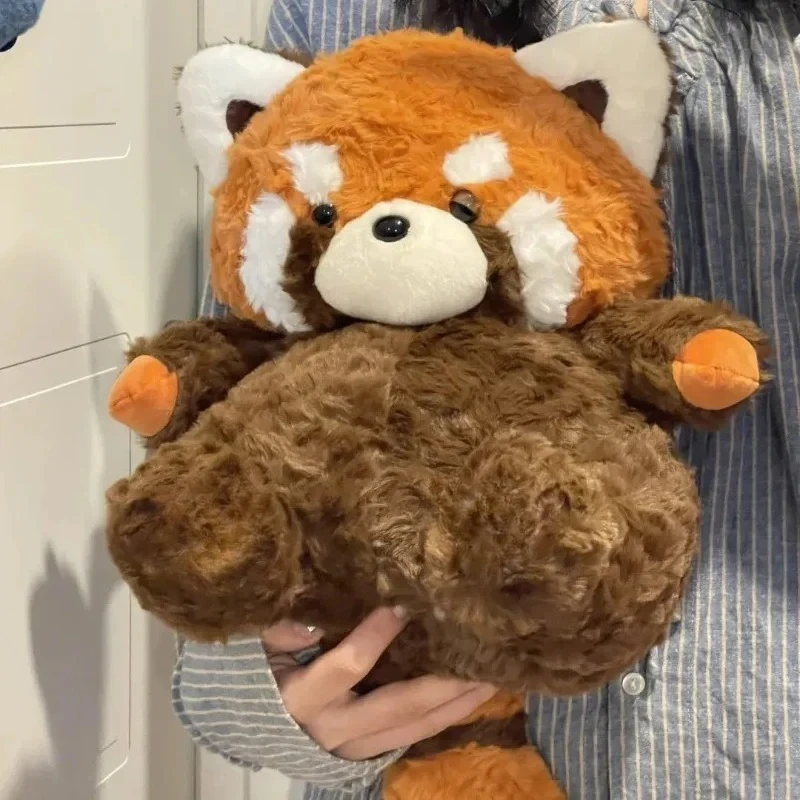 

Милые плюшевые игрушки-еноты, мягкие игрушки, мягкая кукла, пушистая красная панда, лесные животные, подушка для детей, подарок на день рождения