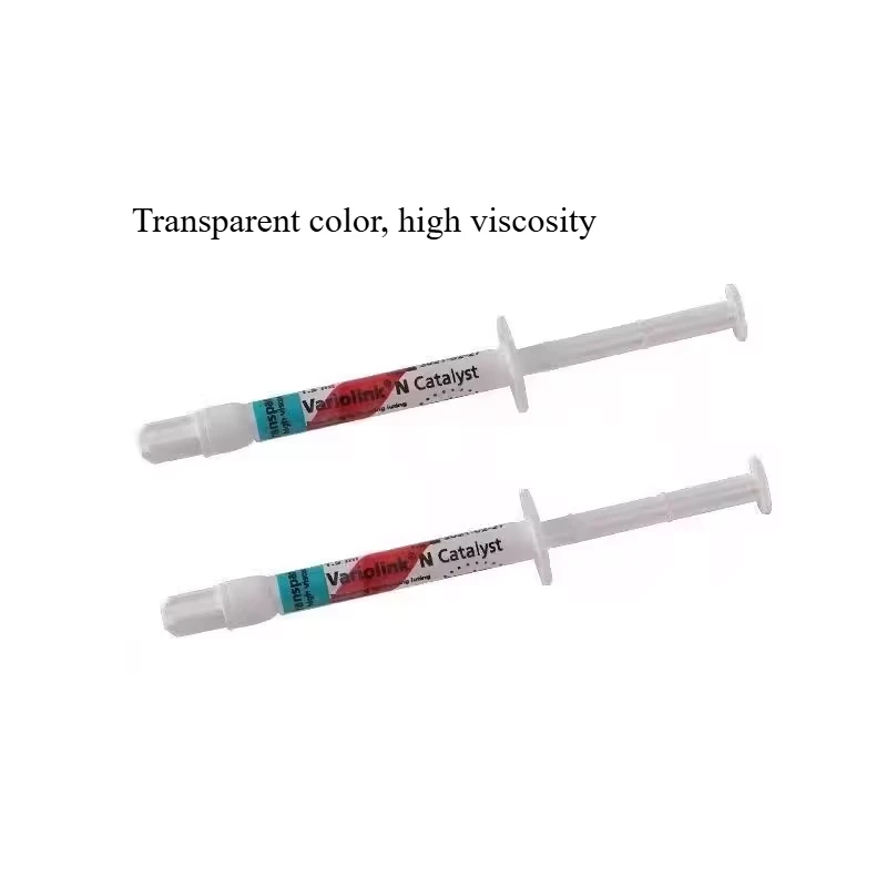 Dental Bonding Material Base Agent Catalyst Ceramic Veneer Bonding Catalyst Transparent Color High Viscosity Low Viscosity