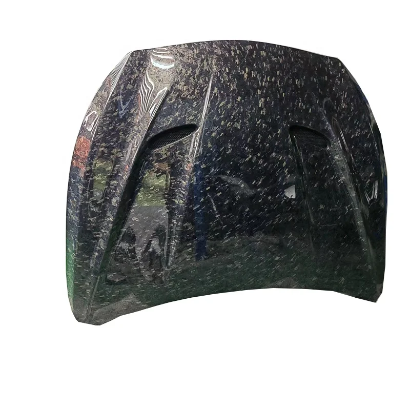 High Quality Vented Forged Carbon Fiber Engine Hood