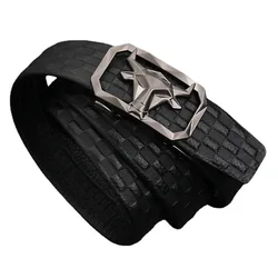 Men Belts Metal Luxury Brand Automatic Buckle Genuine Leather High Quality Belt for Men Business Casual Designer Fashion Strap