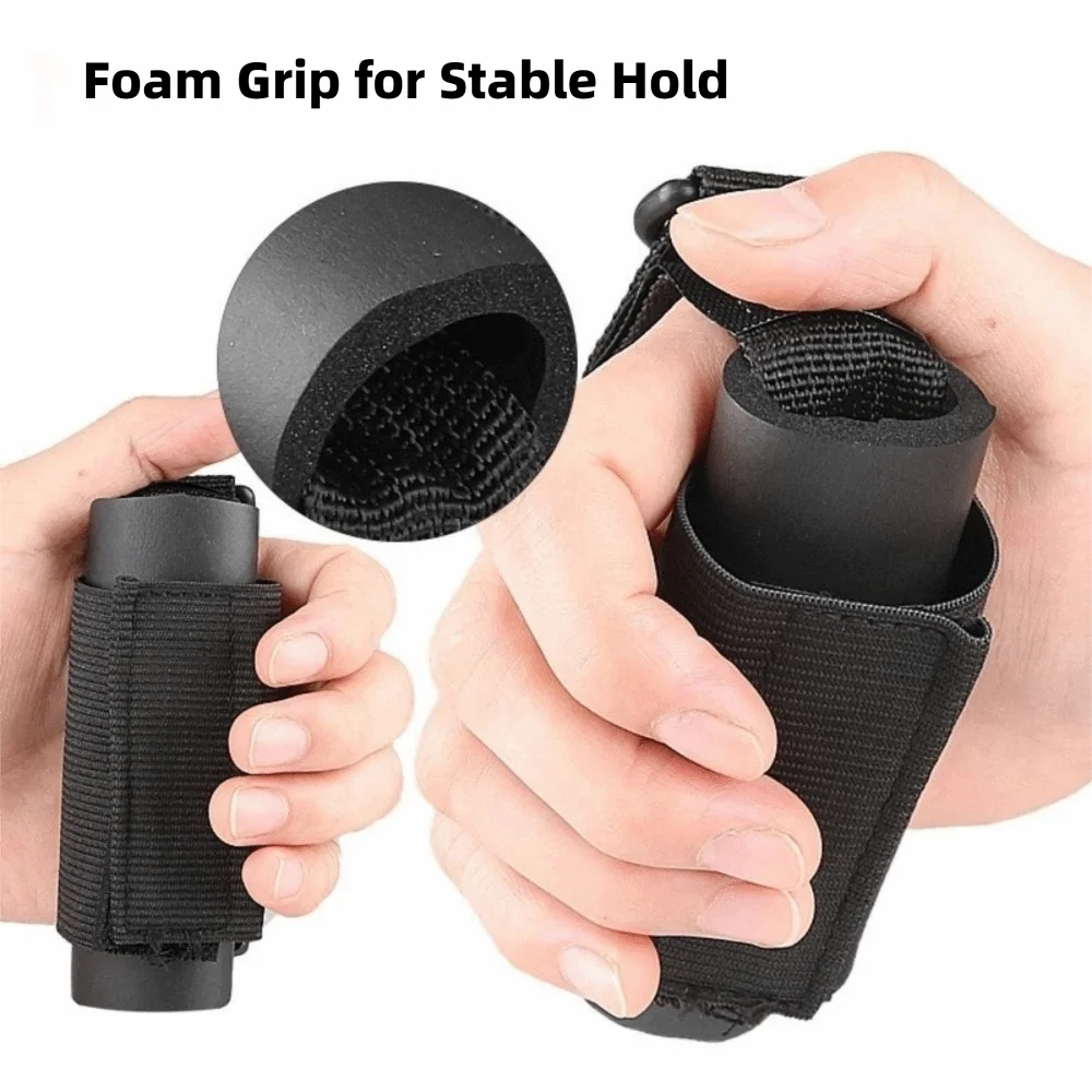 Elastic Aid Utensil Cuff Anti Shake Hand Grip Support Eating Assistance Cuff Weak Grip Assistance Adjustable Utensil Fixing Band