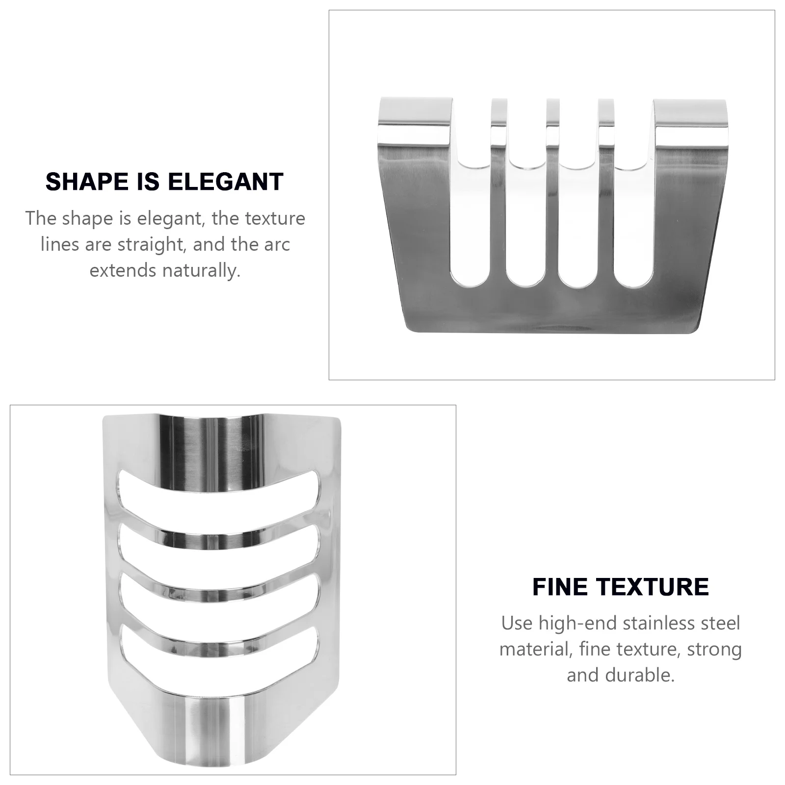 

Bread Rack Stand Container Airtight Steel Toast Holder English Storage for Kitchen Counter Display