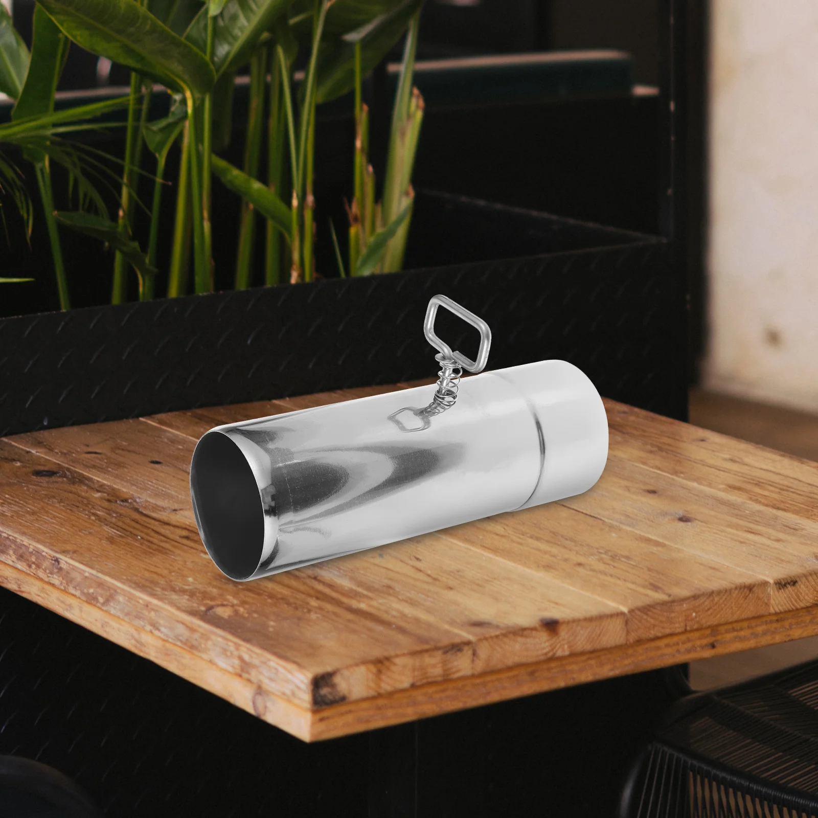 

Wear-Resistant Outdoor Flexible Stove Exhaust Pipe Metal Chimney Extension Adjustable Camping Cooking Supply Exhaust