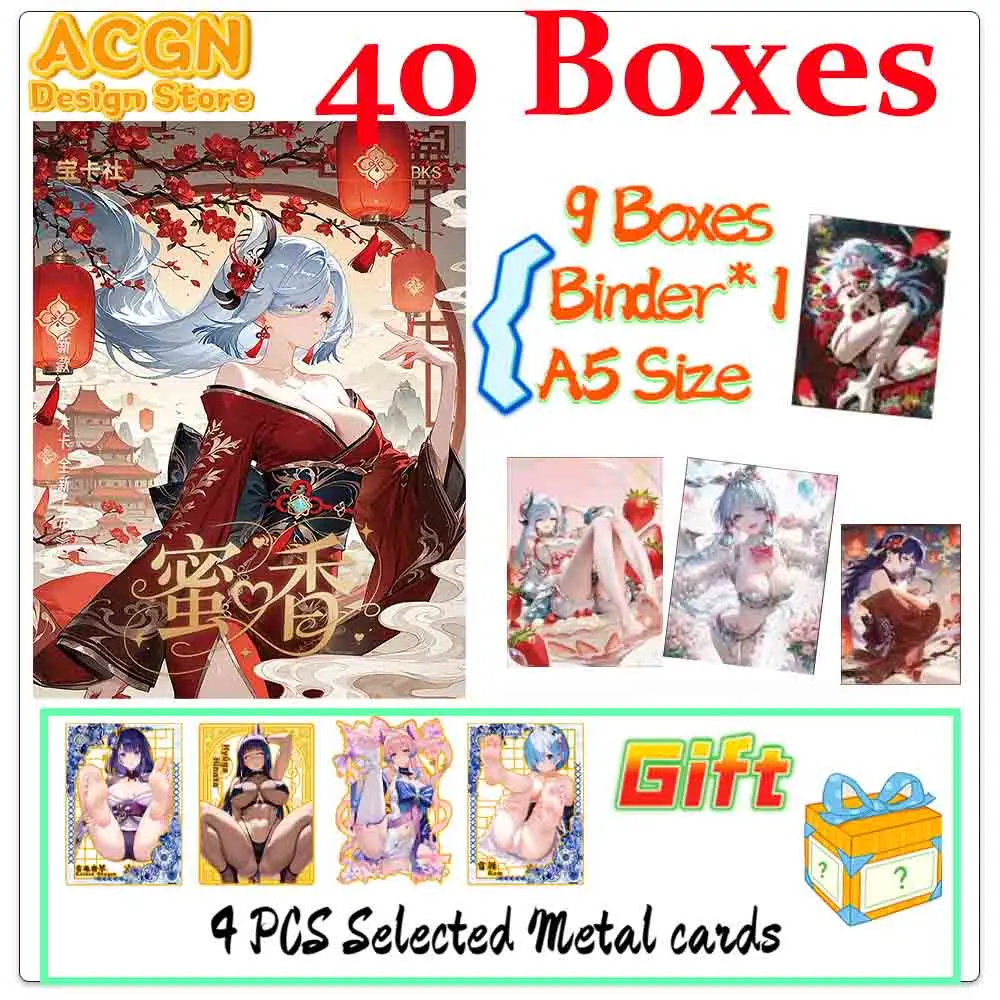 

Оптовая продажа, 2025 г., новейший размер A5, медовый аромат, 1 история богини, акриловая доска для карточек, стекло Waifu Yae Miko Doujin, игрушки, художественная доска, подарок