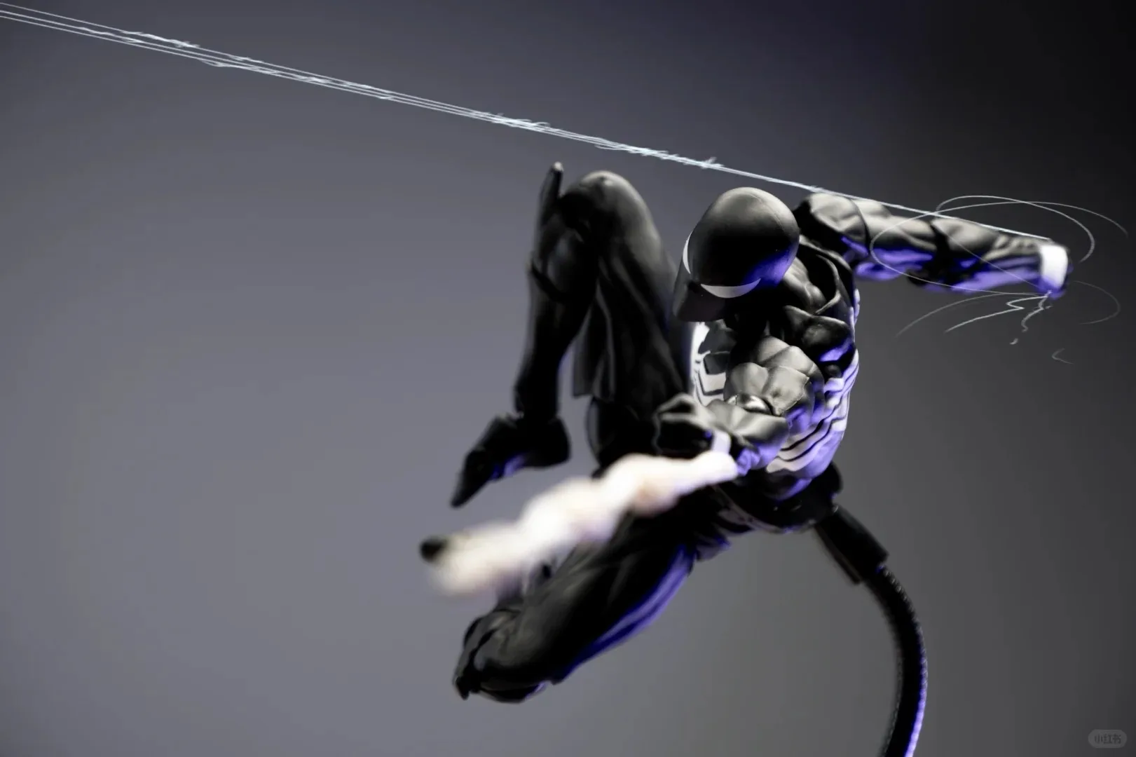 متوفر في المخزون CT Toys MessToys العنكبوت الشكل سيمبيوت السم الأسود العنكبوت فوضى اللعب سبايدرمان عمل أرقام أنيمي تمثال لعبة مجسمة #3