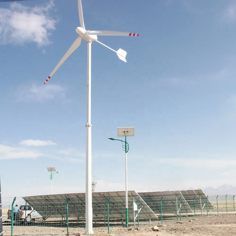 China 10 year HAWT 10KW 220V 380V High Efficiency Horizontal Asix 3 Phase Permanent Magnetic Generator Wind Turbine for home