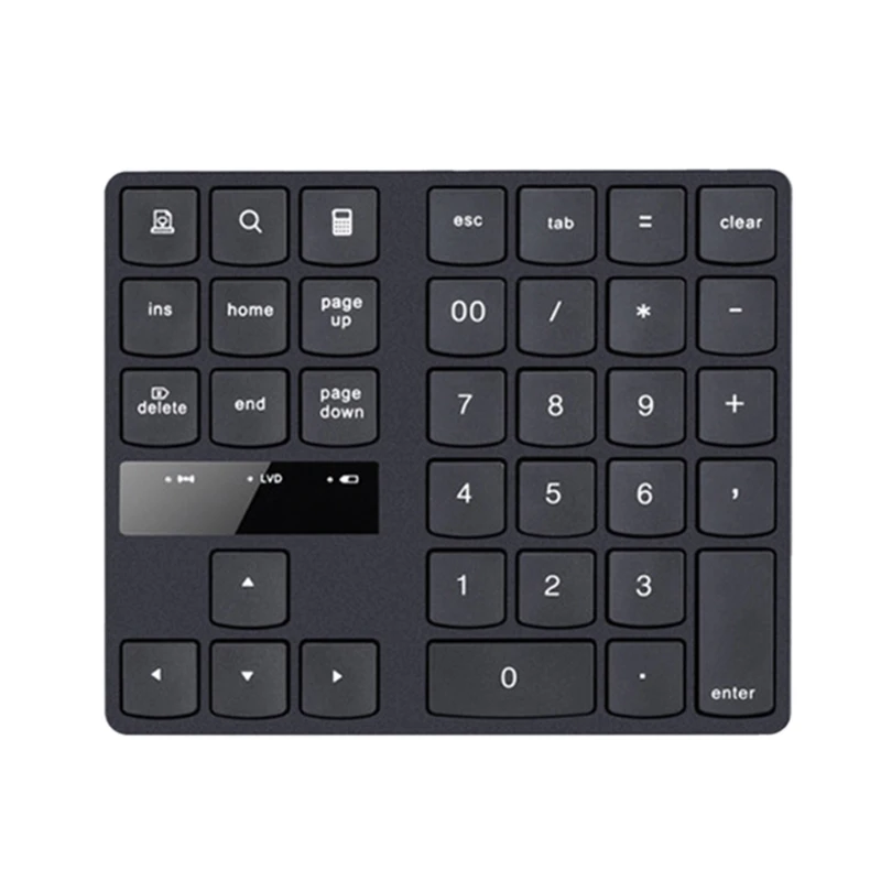 Digitale Tastatur, tragbarer Laptop-Computer, Mini-Nummernblock für Reisen, Heimbüro