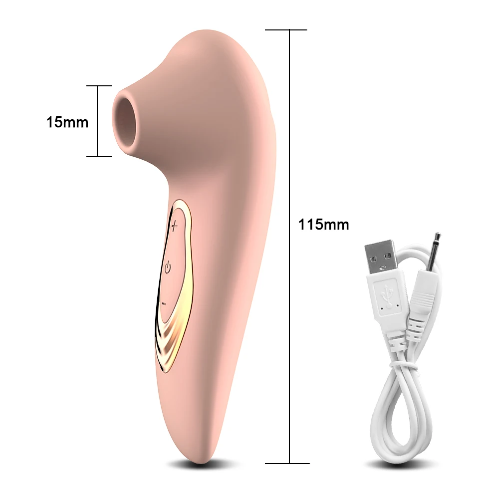 Powerful Sucker Vibrator for Female Clitoris Vagina Sucking Clit Nipple Oral Vacuum Stimulator Massager for Women Adults Sex Toy