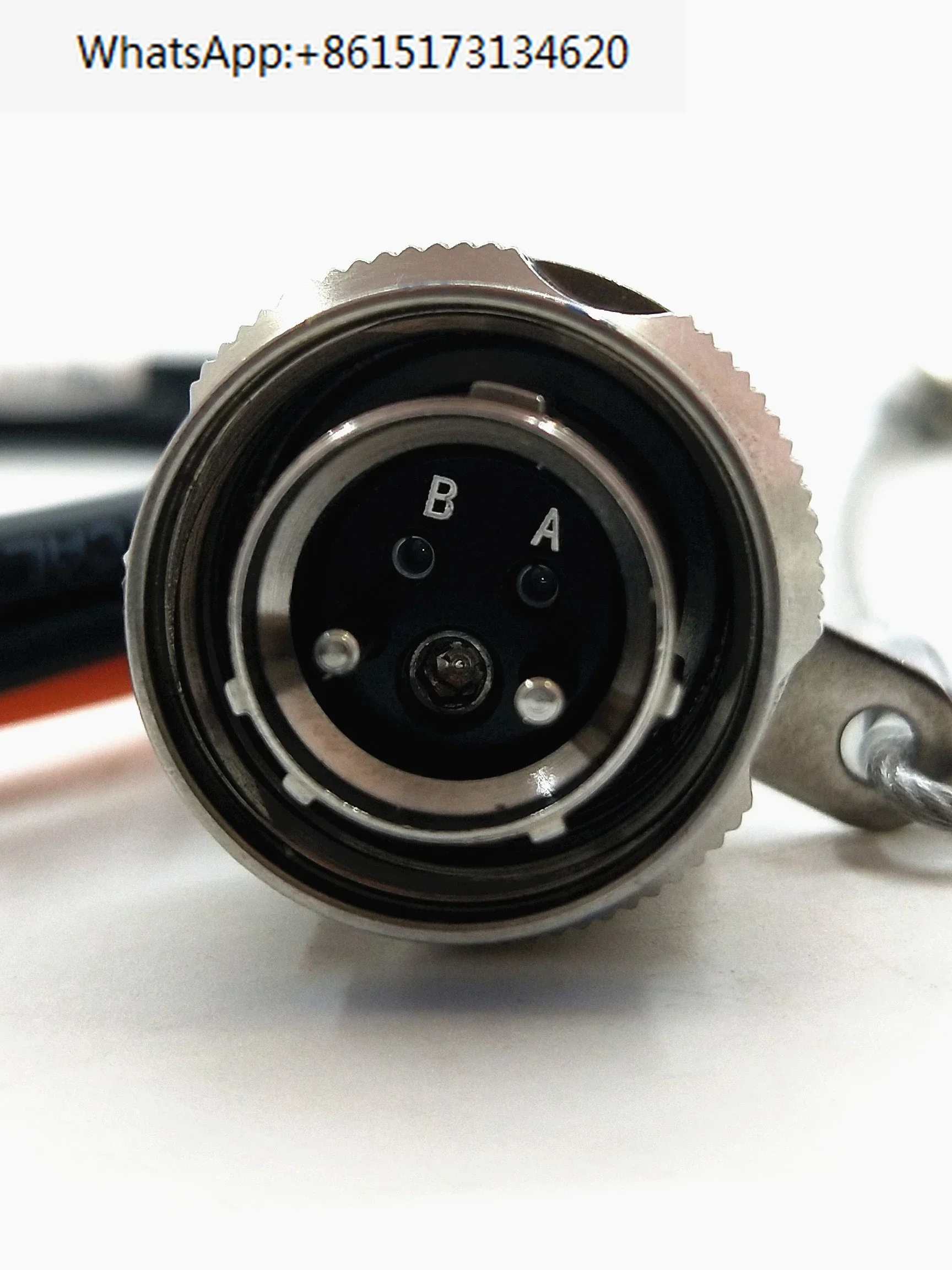 A8 series - J599A8/20KB02N-2DIN multimode aviation socket adapter fiber optic jumper TELINK