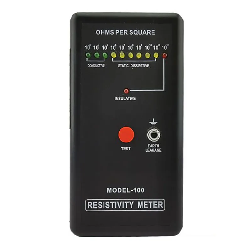 Surface Resistance Tester MODEL-100  Electrostatic Tester Detector Electrostatic Impedance Meter