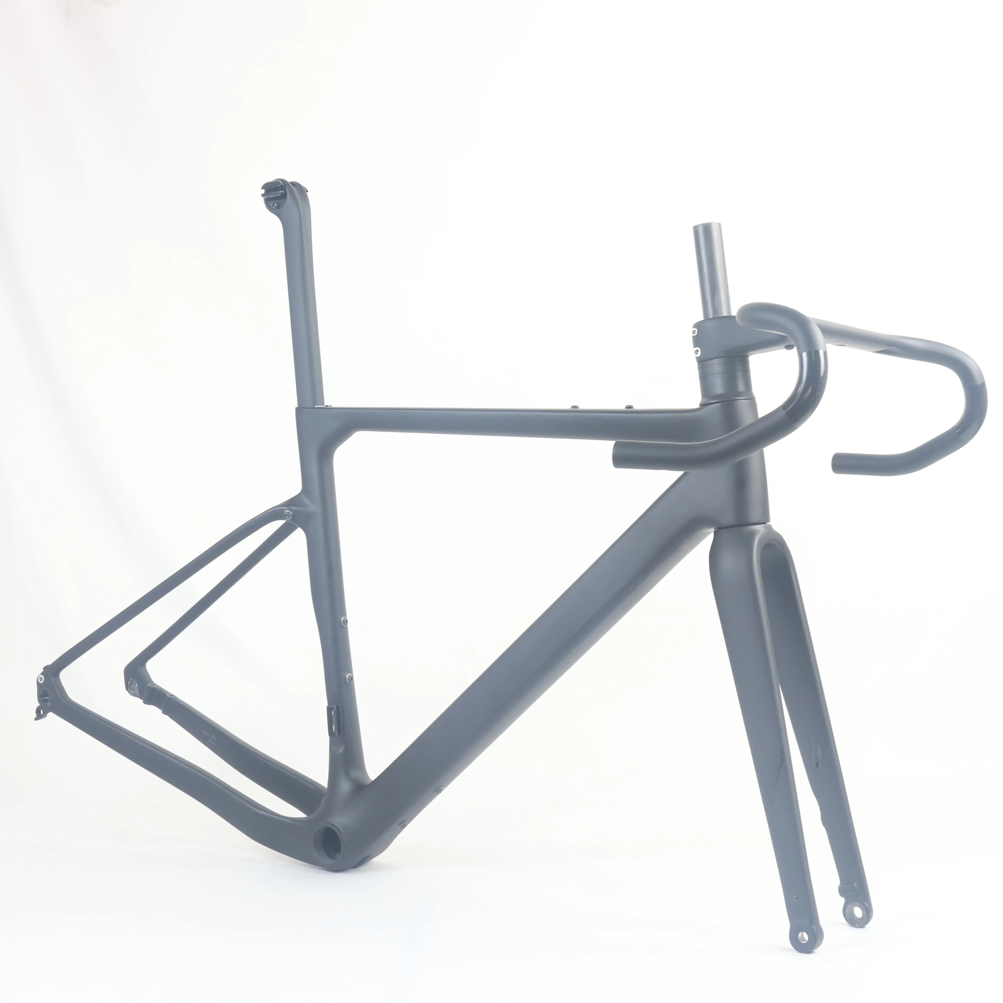 

New Arrival Carbon Gravel Frame Disk Brake Thru Axle 100*12/142*12 Gravel Frame Carbon Off-Road Frame Disc Brake Matte Painting