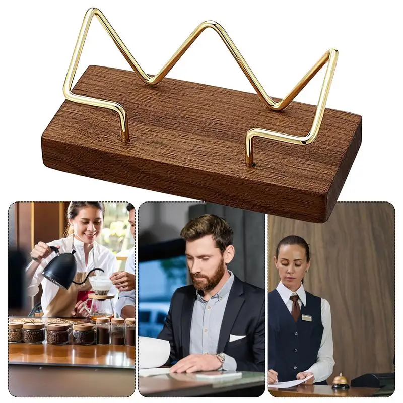 กระเป๋าเก็บบัตรไม้อเนกประสงค์โต๊ะกระเป๋าเก็บบัตรธุรกิจนามบัตรที่ใส่นามบัตรอุปกรณ์จัดระเบียบนามบัตรแบบสร้างสรรค์