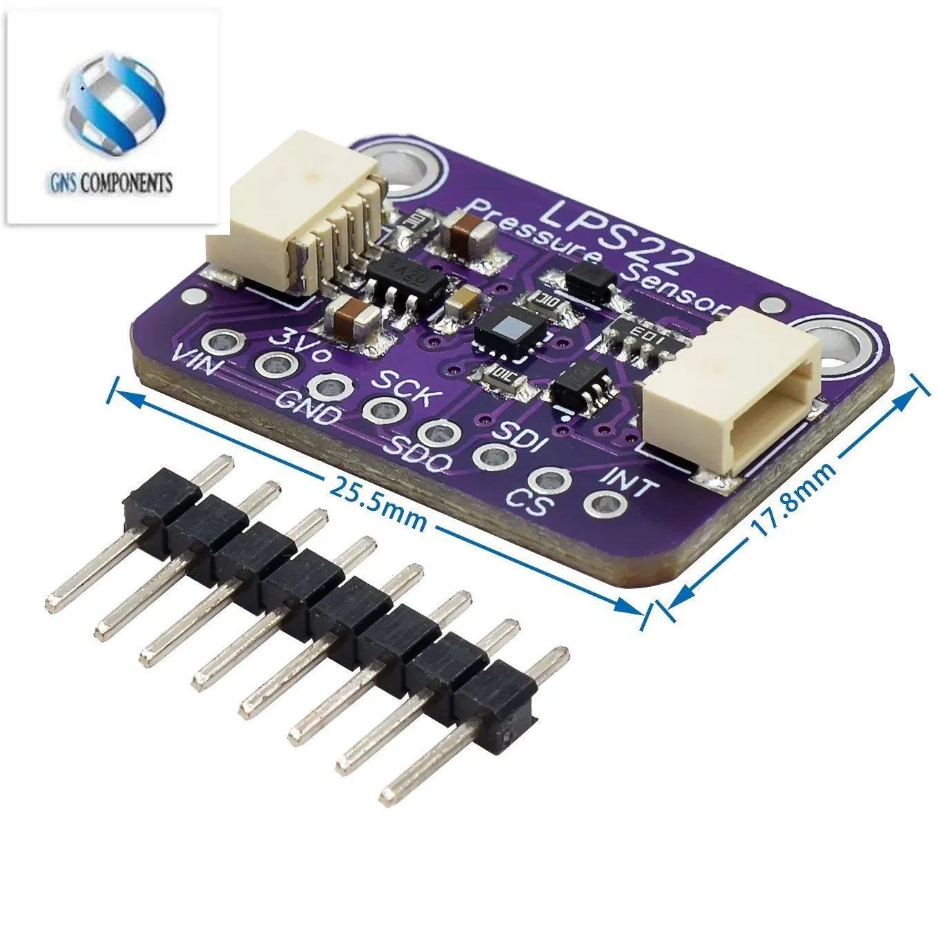 LPS22HB โมดูลวัดความดันบรรยากาศ เซ็นเซอร์วัดความดันบรรยากาศ