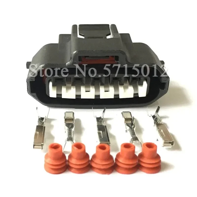5 Hole Auto Engine Plug Wire Harness Plug Car Ignition Air Flow Meter Connector 90980-11317 For Toyota Jaguar