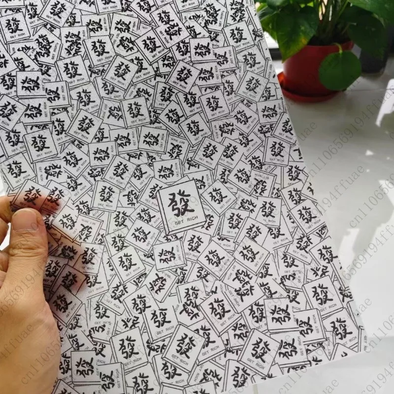 Vacuum Film Applicator Consumables Mobile Phone Vacuum Film A4 Size 3M HD Frosted Embossed Sparkling Diamond Full-Cover Film