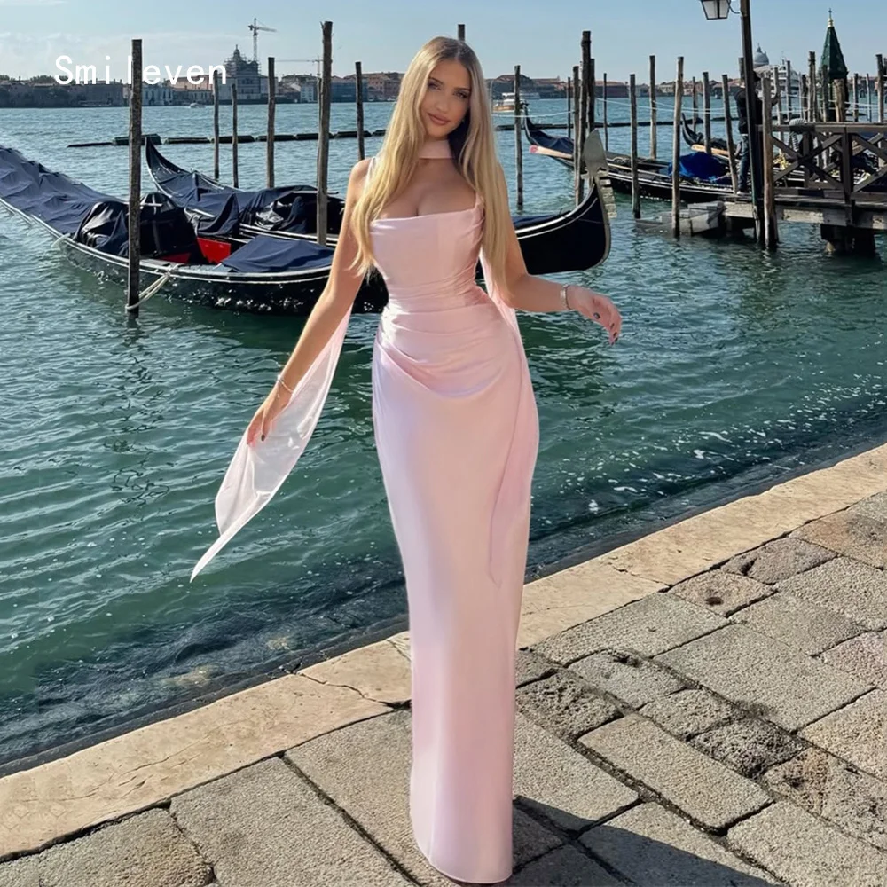 

Smileven Luxury Mermaid Prom Dress Self Cultivation Party Gowns Elegant Spaghetti Strap Formal Occassion Dress Customized 2026