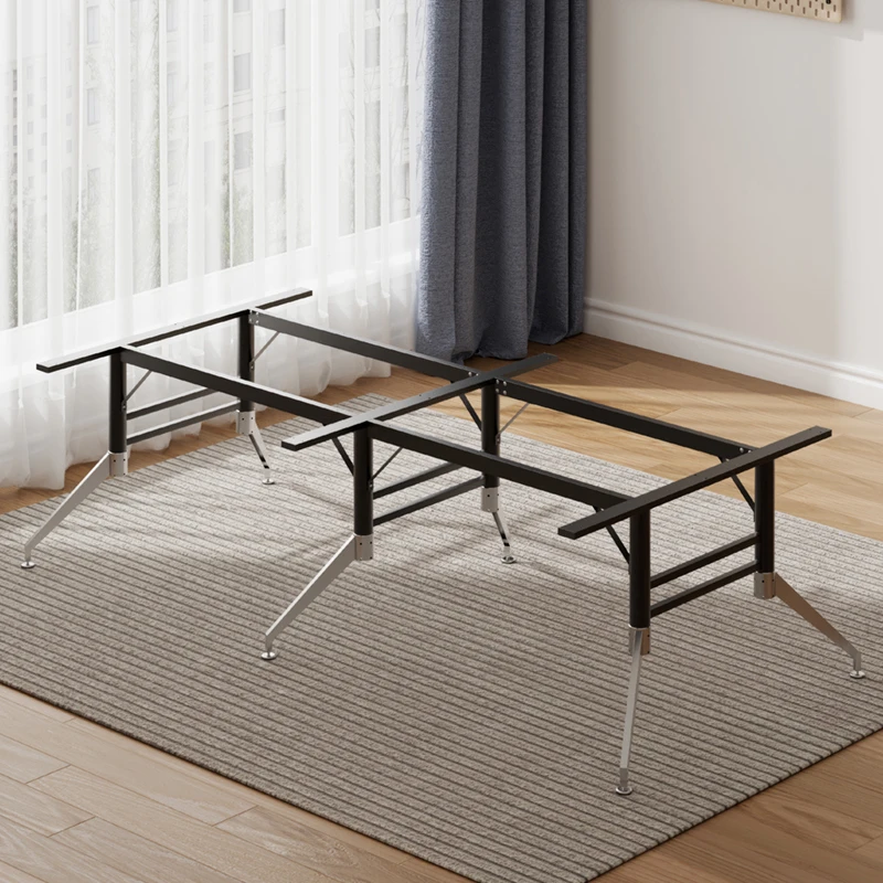 Light Luxury Iron Desk Support Rock Board Bar Marble Table Leg Accessories Computer Table Metal Foot Tables Base