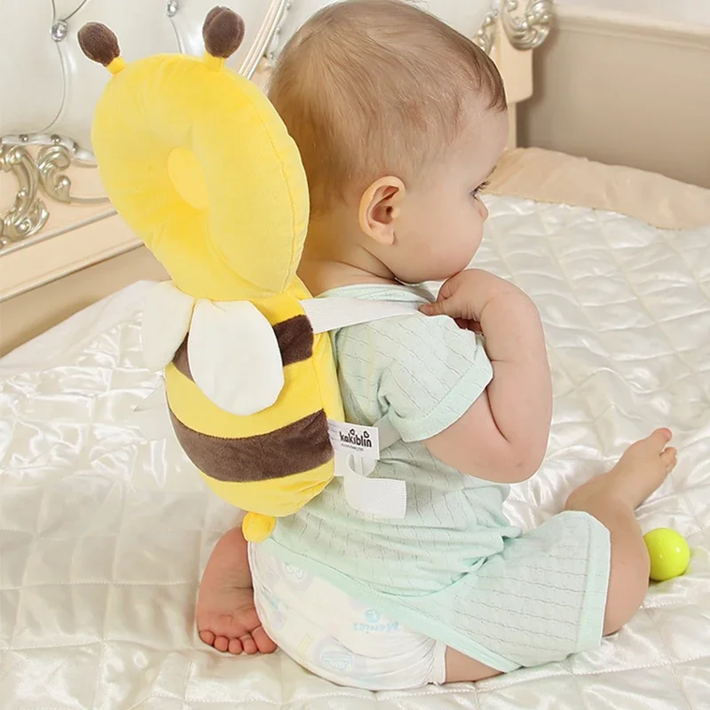 Baby Head Back Protector Safety Pad Infant Toddler Newborn Cartoon Harness Headgear Newest Cormer Guards Bee Angel Beetle