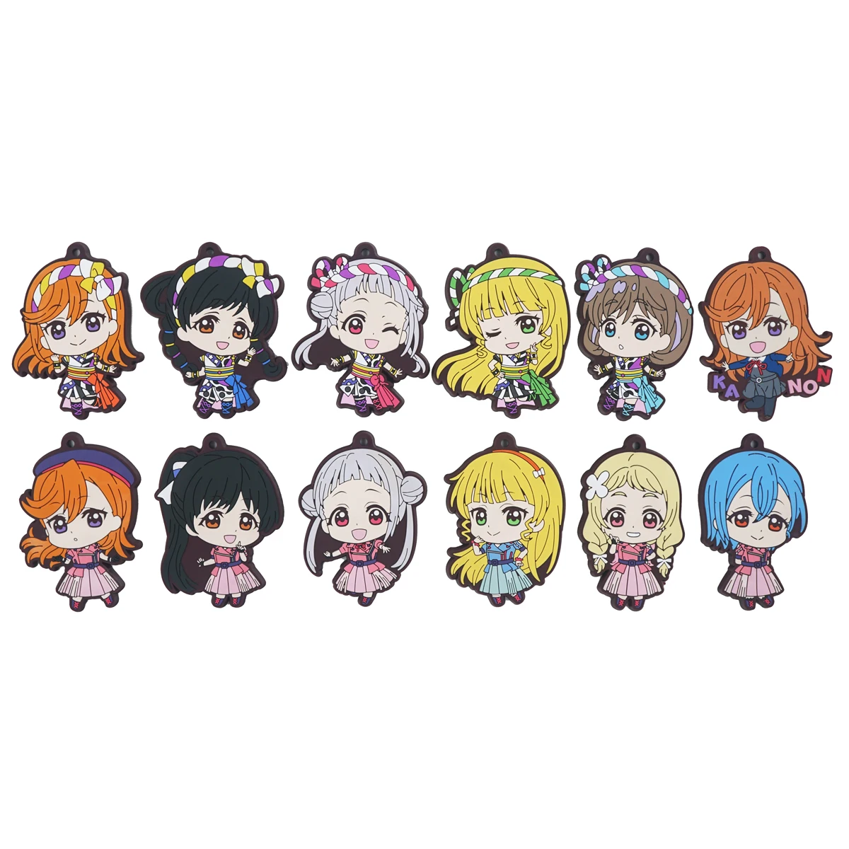 LoveLive Super Star Anime-Spiel Hazuki Ren Arashi Chisato Shibuya Kanon Heanna Sumire Tang Keke Lovelive PVC Schlüsselanhänger – Detail 2