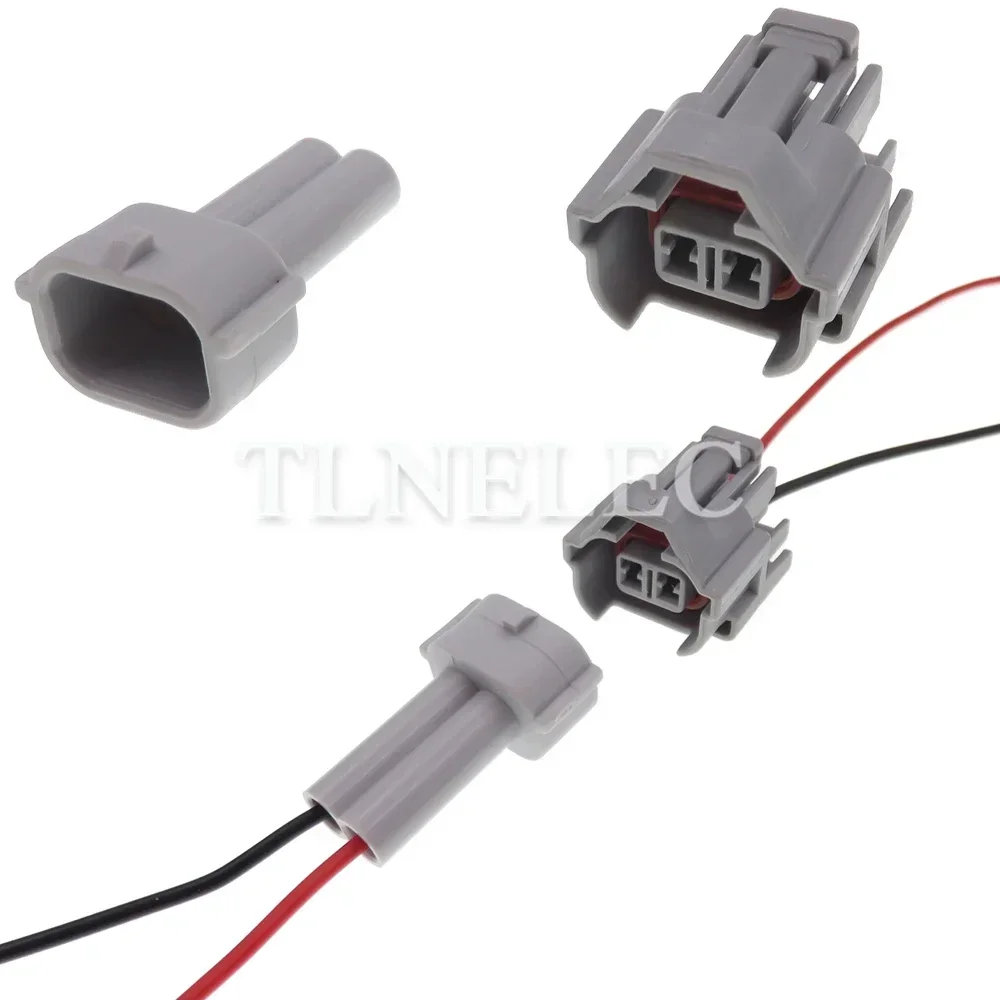 2 Pin Way Auto Fuel Spray Nozzle Wiring Cable Socket With Wires Car Sealed Connectors 6189-0060
