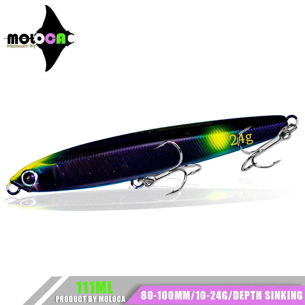 

Sinking Fishing Lure Pencil 10-24g Wobbler Fish Tackle Lures Fishing Accesorios De Pesca Carp Saltwater Trolling Isca Artificial