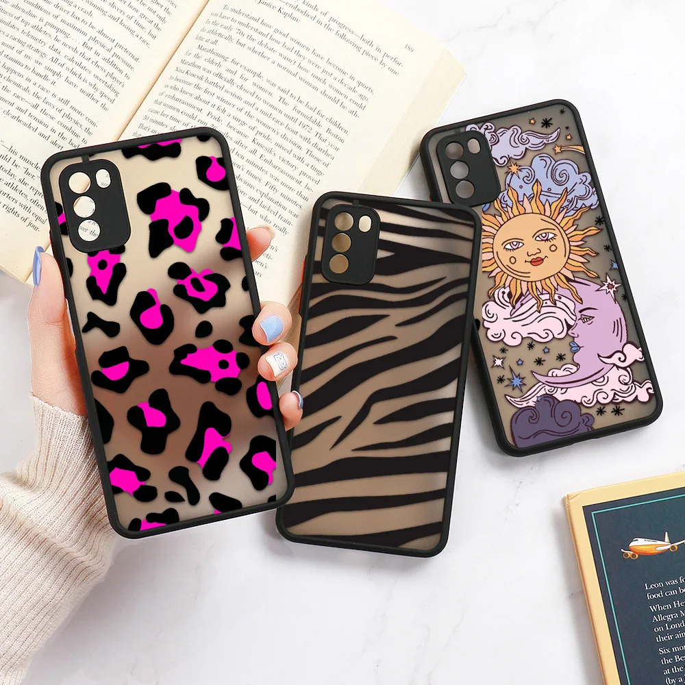 S23 S22 S21 Ultra Case For Samsung A52S 5G Case Leopard Funda Samsung A12 A22 A51 A53 A32 A50 A33 A73 A31 S21 S20 FE Plus Cover