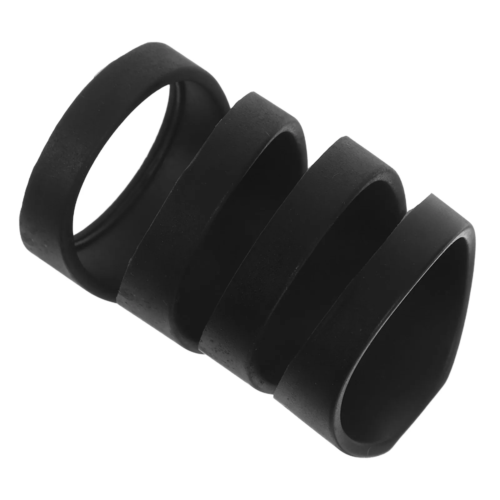 

4pcs Rubber Microscope Eyepiece Cup Anti-Glare Comfortable Fit Universal Compatibility Plastic Replacement Parts For Stereo