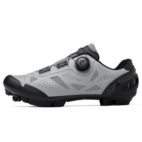 Imagen 2 del producto Zapatos planos de ciclismo para hombre y mujer, zapatillas de montaña, calzado para moto de cross, clítoris, bicicleta de carretera, tacos de velocidad Spd