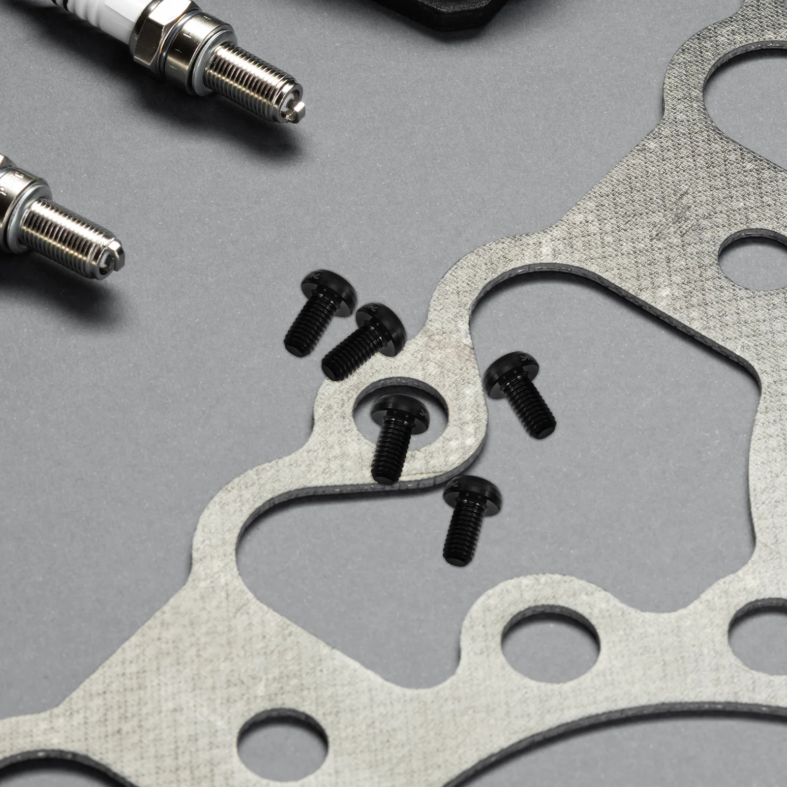 

12pcs Disc Rotor Bolts Titanium Alloy Pvd Coated For Road Bike Brake Disc Screws Bike Part Cycling Accessory