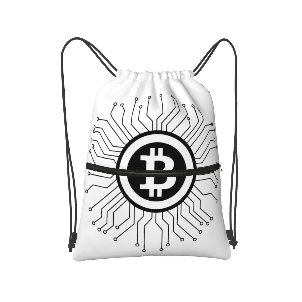 

Bitcoin BTC Crypto Currency Backpacks Multi-function Drawstring Bags Storage Bag Book Bags for Man Woman School