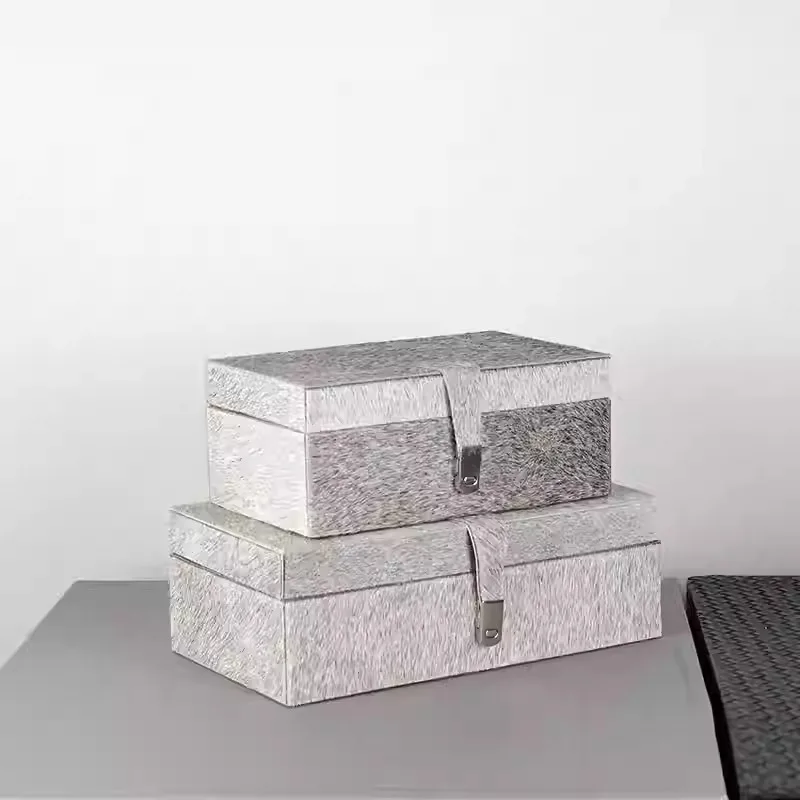 

Современный простой органайзер для хранения браслетов, креативный изысканный футляр для украшений из конского волоса, декоративный кейс для гостиной