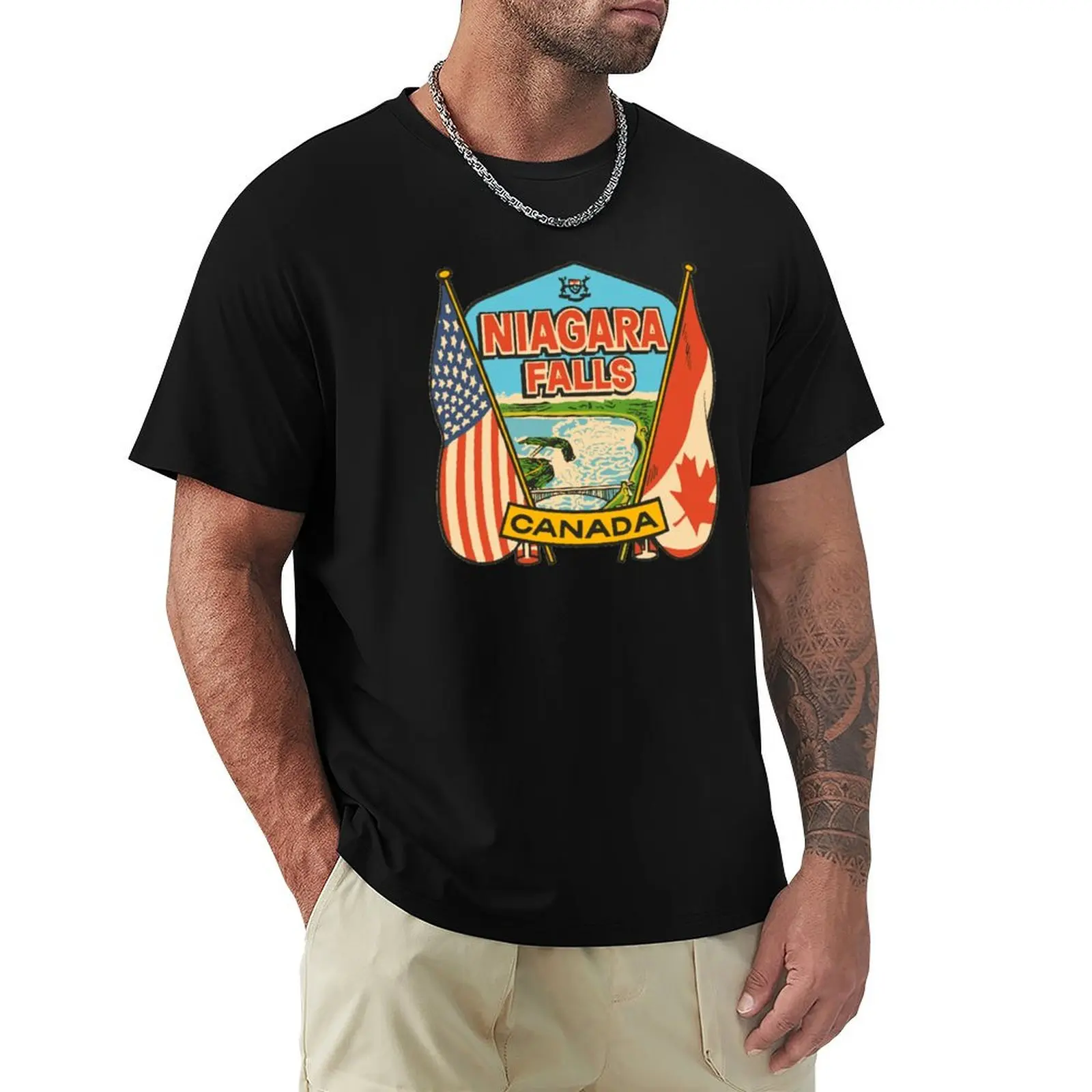 

Vintage Niagara Falls T-Shirt anime tshirt anime clothes vintage t shirts new edition mens tall t shirts