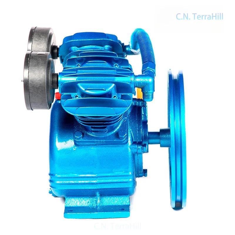 Air Compressor Pump Head 2.2kW Two Cylinder Pneumatic Pump Head for Air Tools Inflator