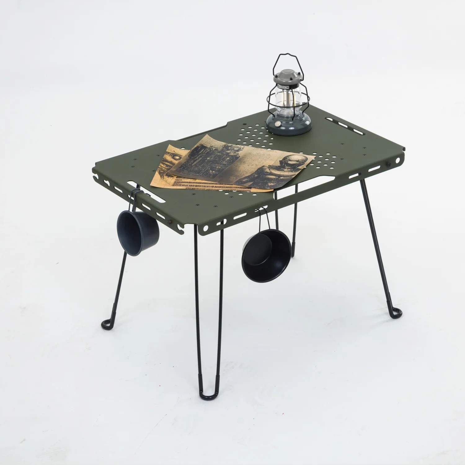 

Outdoor, aluminum, tactical, folding table camping, splicing, picnic, table