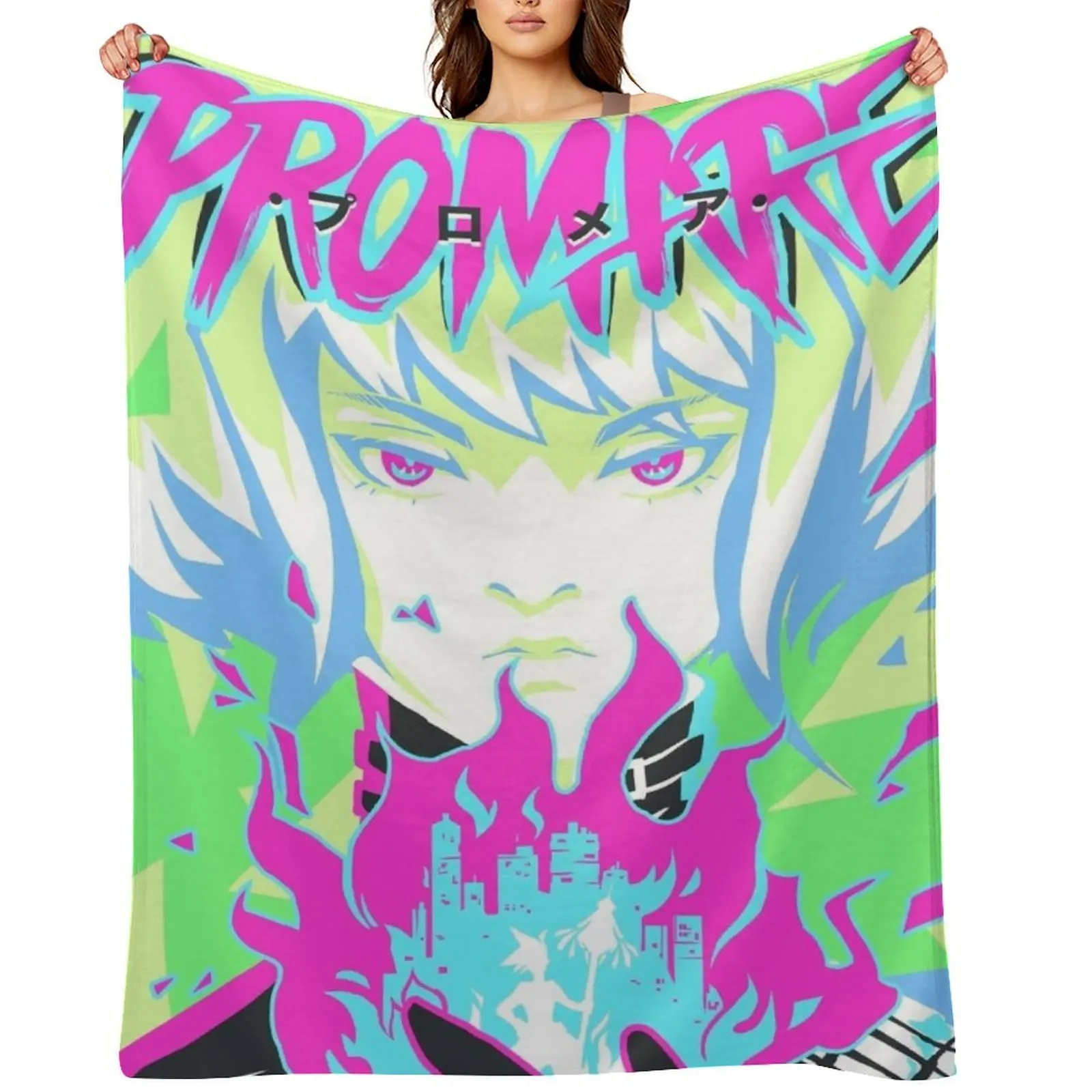 

Promare Throw Blanket Comforter Hairys Sofa Quilt Thins Blankets