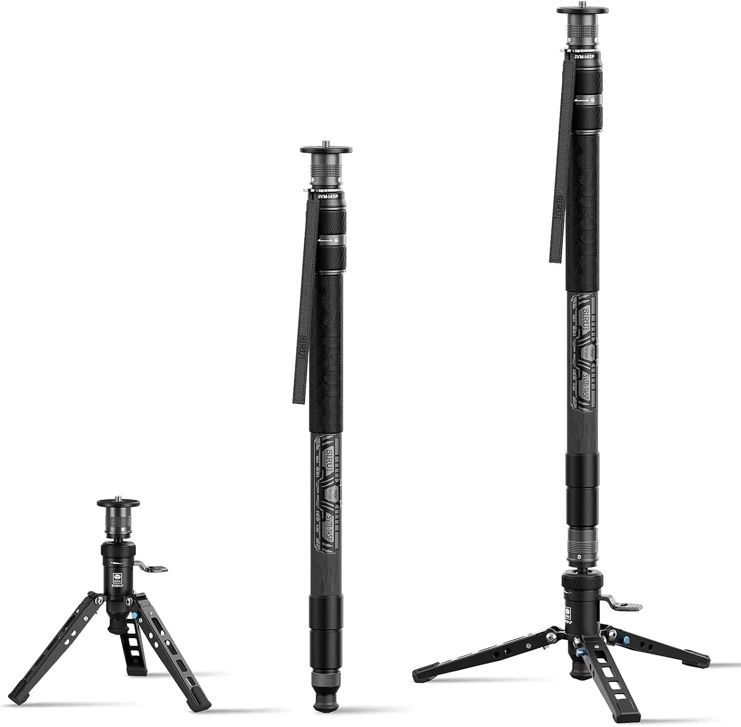 

Монопод SIRUI SVM-145P из углеродного волокна, максимальная нагрузка 22 фунта/10 кг