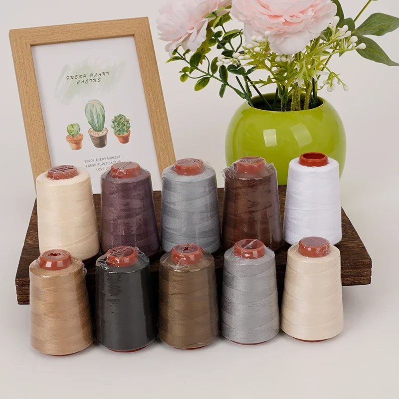 1pc 800Yards  Polyester Sewing Thread - Small Cone 402 High-Speed Machine Thread, Heavy Duty Denim/Clothing Thread, Hand Use
