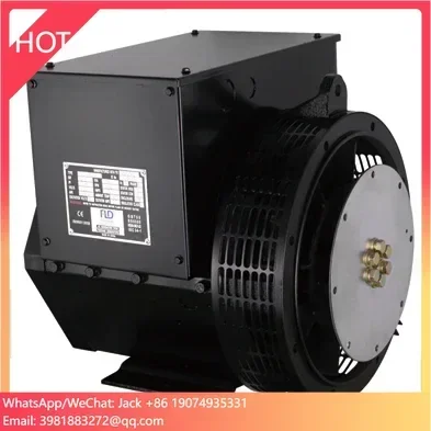 Alternator 230v 220v 10kw 12KW 16KW 20KW 30KW 40KW 100KW 100kva 200kw Single Phase Alternating Ac Brushless Alternator Generator