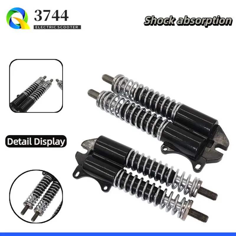 

Anti slip and shock absorption 10-inch hydraulic shock absorber front rear wheel dual drive for electric scooter