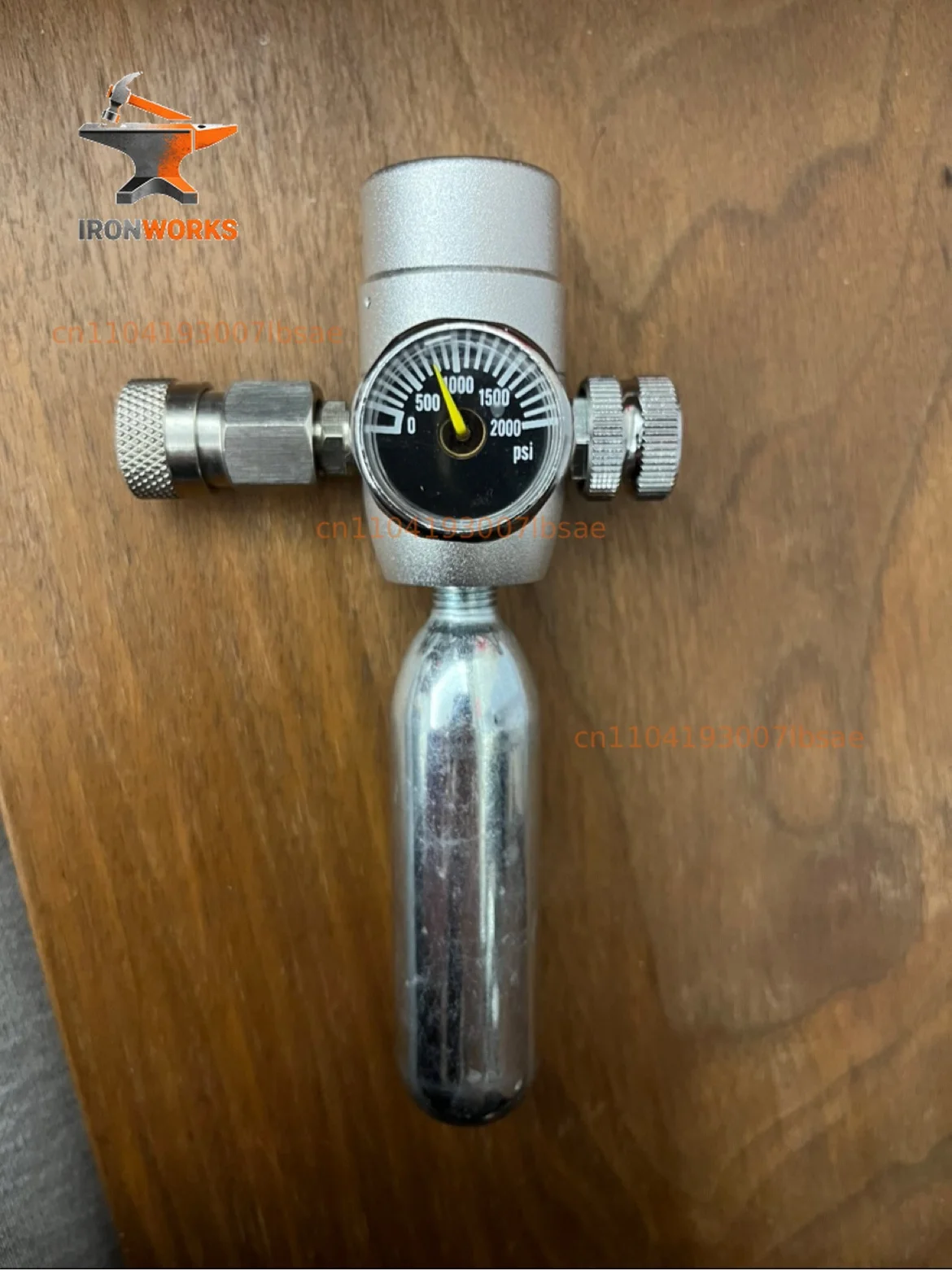 Pneumatic coffee machine, carbon dioxide co2 pressure reducing valve, easy to use for camping, can control pre-soaking