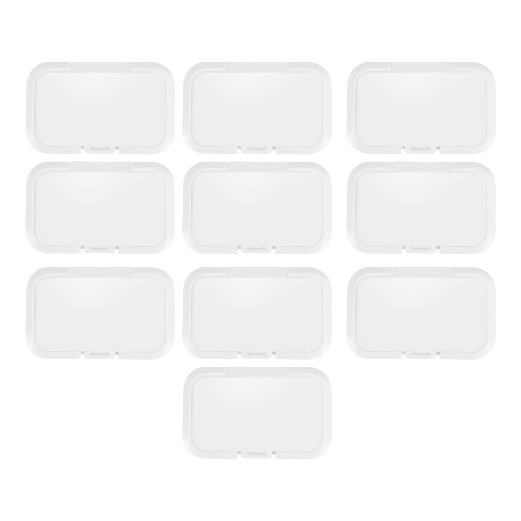 10 Stück wieder verwendbare Baby tücher Deckel Baby Feucht tücher decken Taschen tücher Box nassen Papier deckel