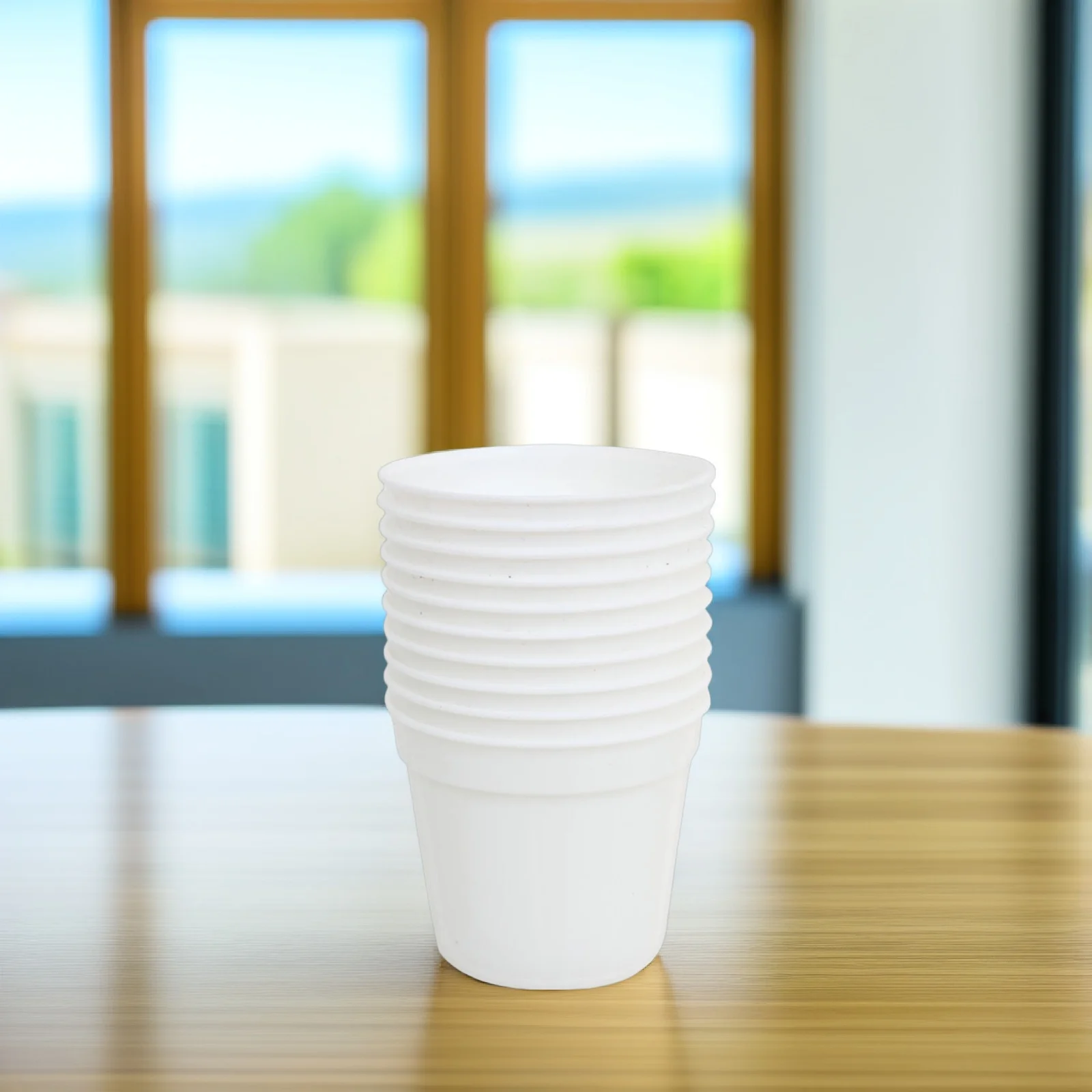 

24pcs Succulent Pots Plastic Round Planters With Drainage Holes For Garden Office Decor Nursery Flowerpots Household Gardening