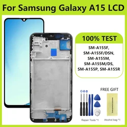 6.5''Screen For Samsung A15 A155F A155F/DSN A155M A155M/DS A155P A155R LCD Display Touch Screen Digitizer Assembly Replacement