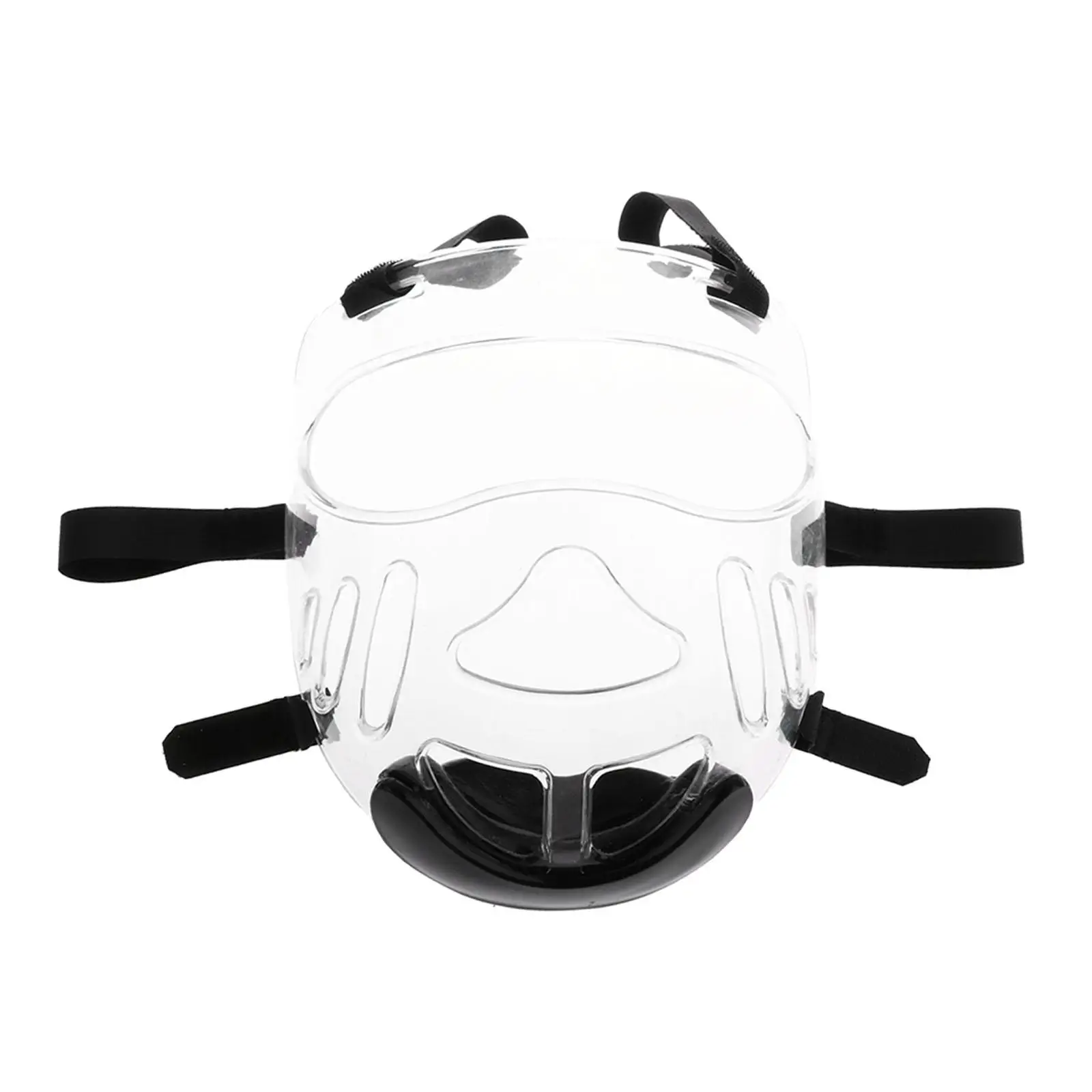 Taekwondo Face Shield Detachable Face Protection Cover Clear Helmet Cover