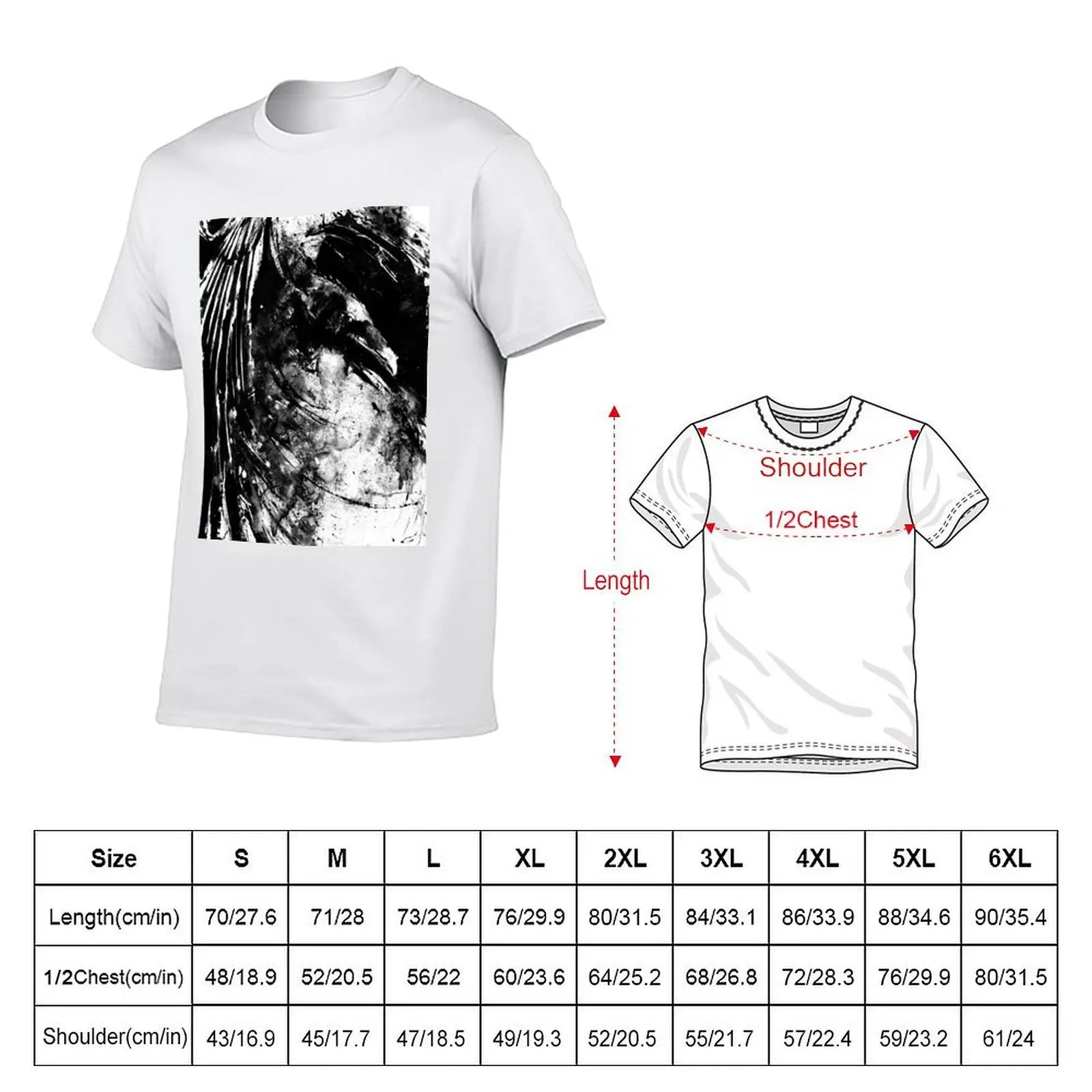 Messy Raven T-Shirt funny t shirts man t shirts for man cotton funny graphic t shirts for man T-shirt