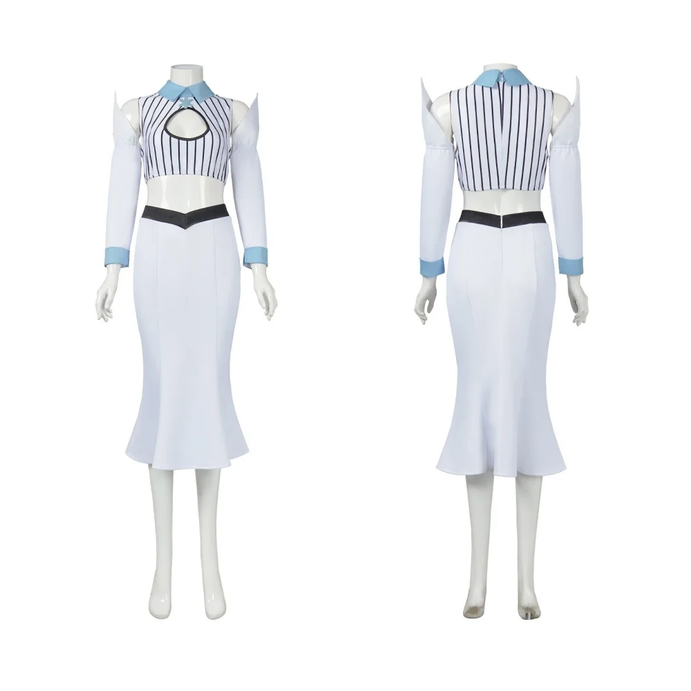 Anime BLEACH Orihime Inoue Cosplay Costume Full Set Orihime Inoue Anime Role Playing Halloween Costumes view 5