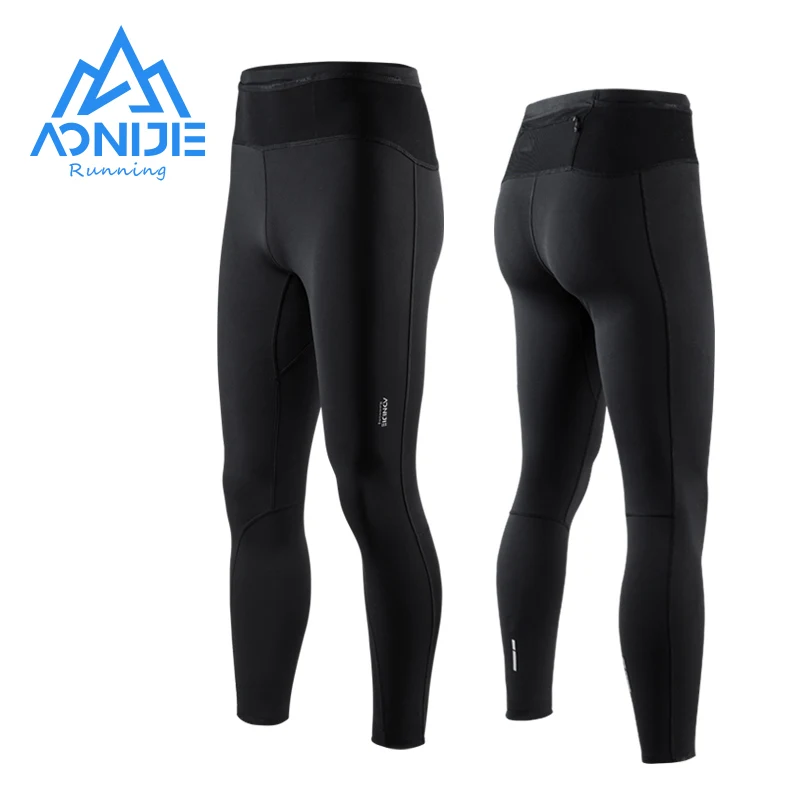 

AONIJIE Man Male Sports Compression Pants Quick Drying Leggings Elastic Tights With Pocket For Running Cycling Fitness FM5121