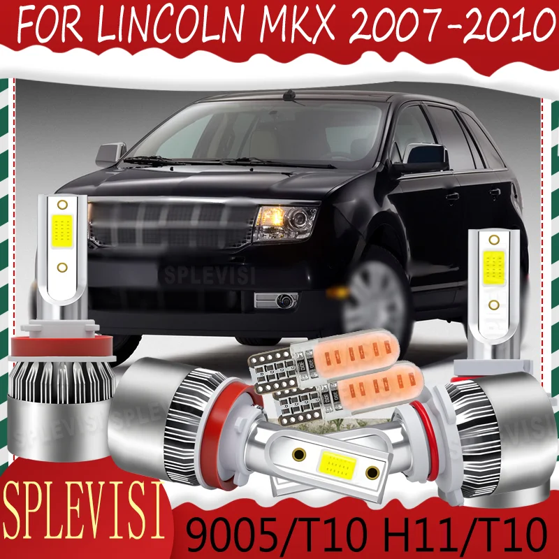 

Direct Replacement Plug and Play Automotive Lighting LED Headlight Bulb Hi-Lo Beam 6000K For Lincoln MKX 2007 2008 2009 2010