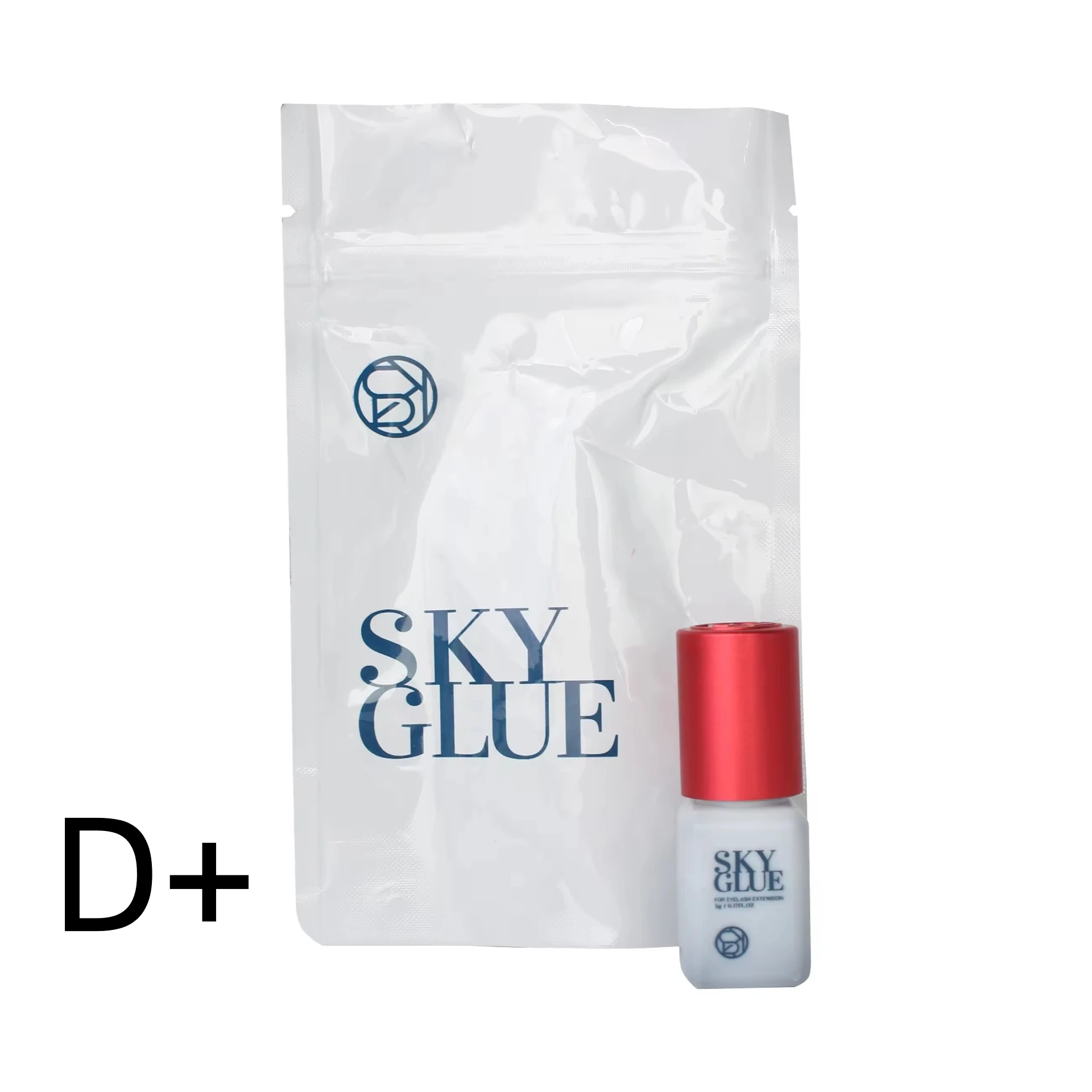 1 pçs 5g céu d + cola 1s secagem rápida forte extensão de cílios postiços cola adesivo baixo cheiro sem irritação cílios cola ferramentas de maquiagem