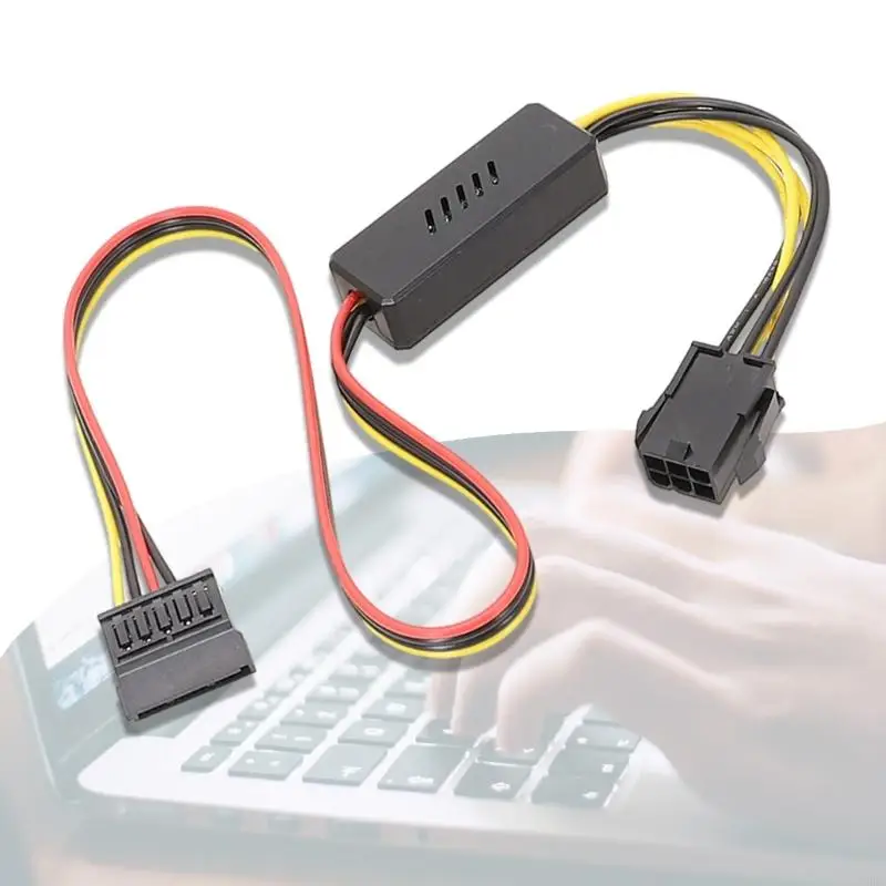 A9LF 6PIN to Hard Power Supply Adapter Connector Cable 6pin Female